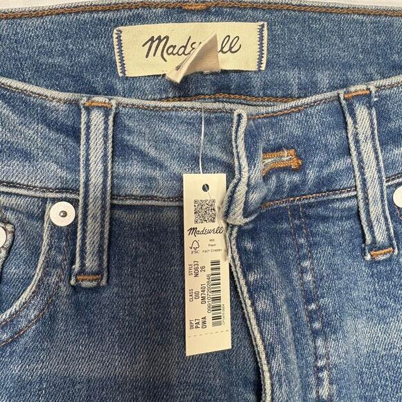 Medium wash blue madewell straight - Picture 2 of 6